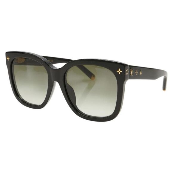Pre Loved louis vuitton Women black | black Sunglasses - Picture 1 of 8